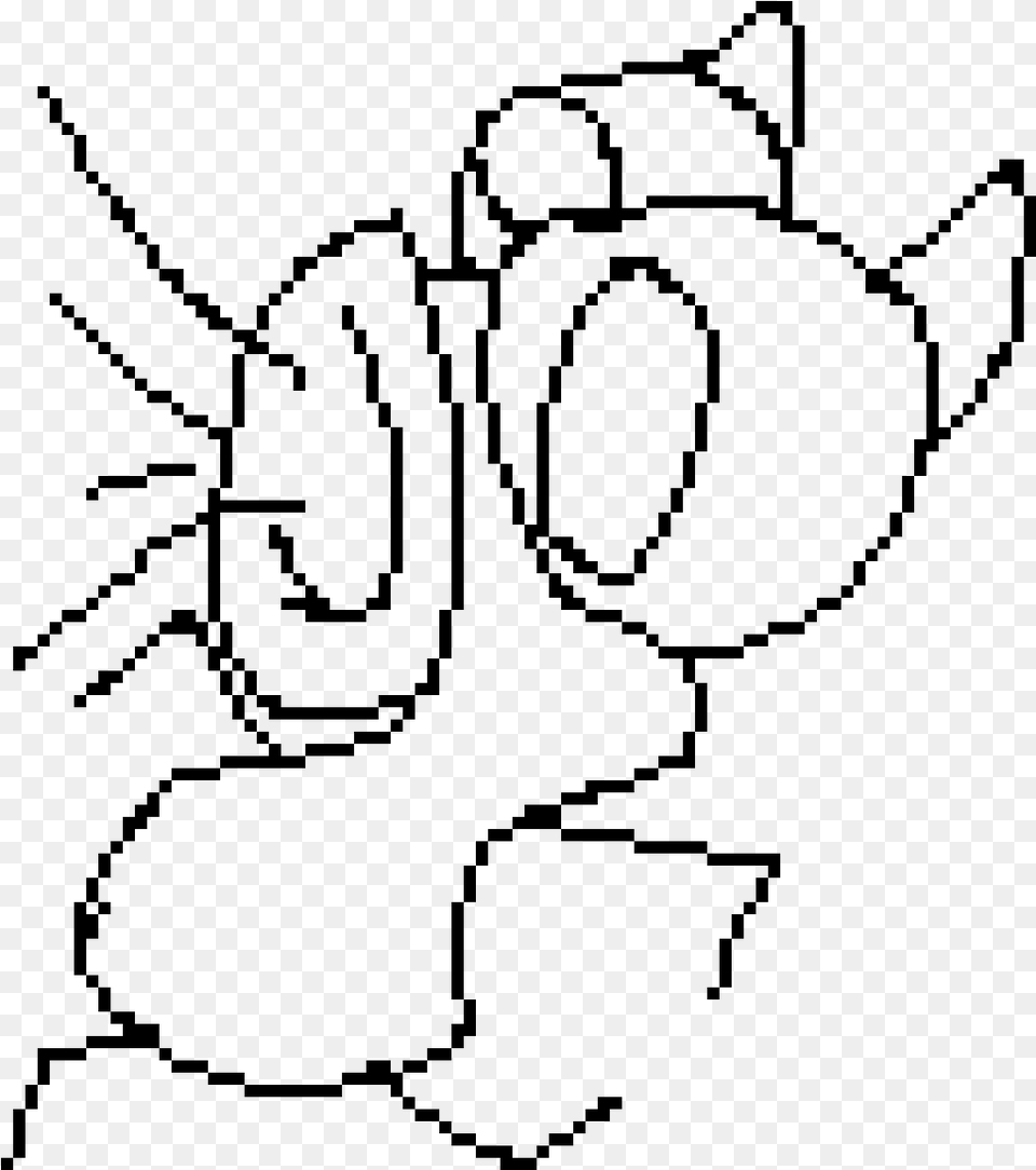 Little Succ Line Art, Gray Png