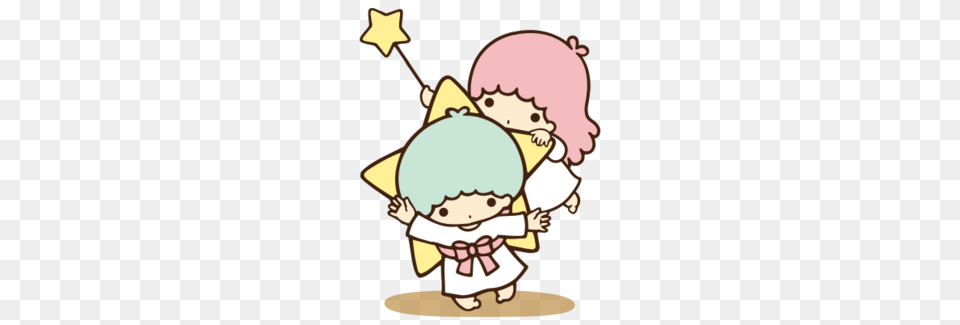 Little Twin Stars Clipart Little Twin Stars Hello Kitty, Baby, Person, Cupid Png