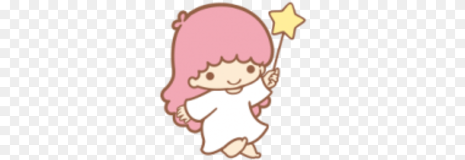 Little Twin Stars Little Twin Stars Lala, Baby, Person, Cupid Png Image