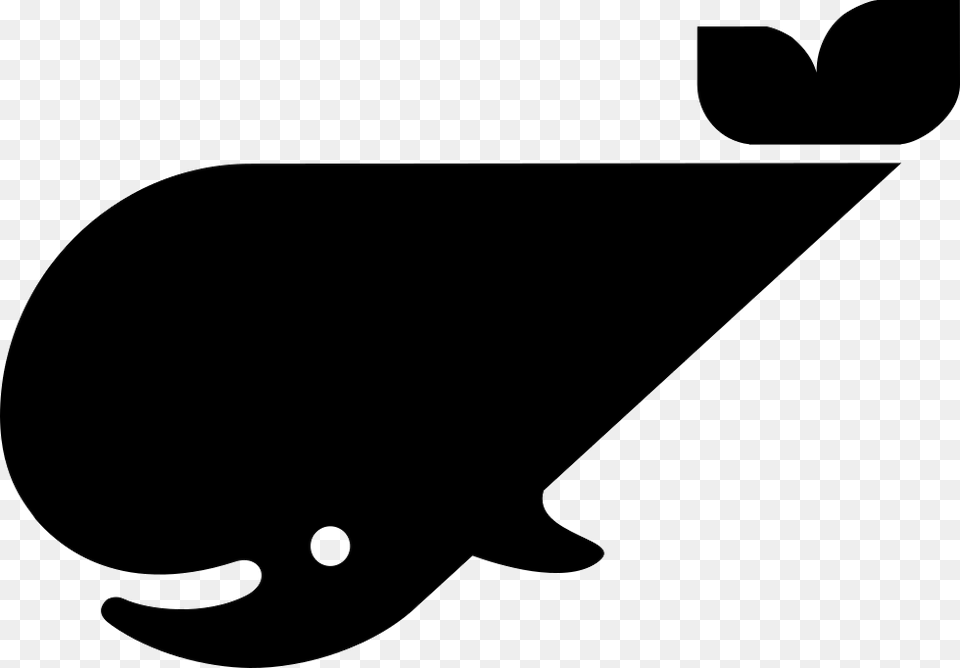 Little Whale, Silhouette, Stencil, Animal, Fish Free Png