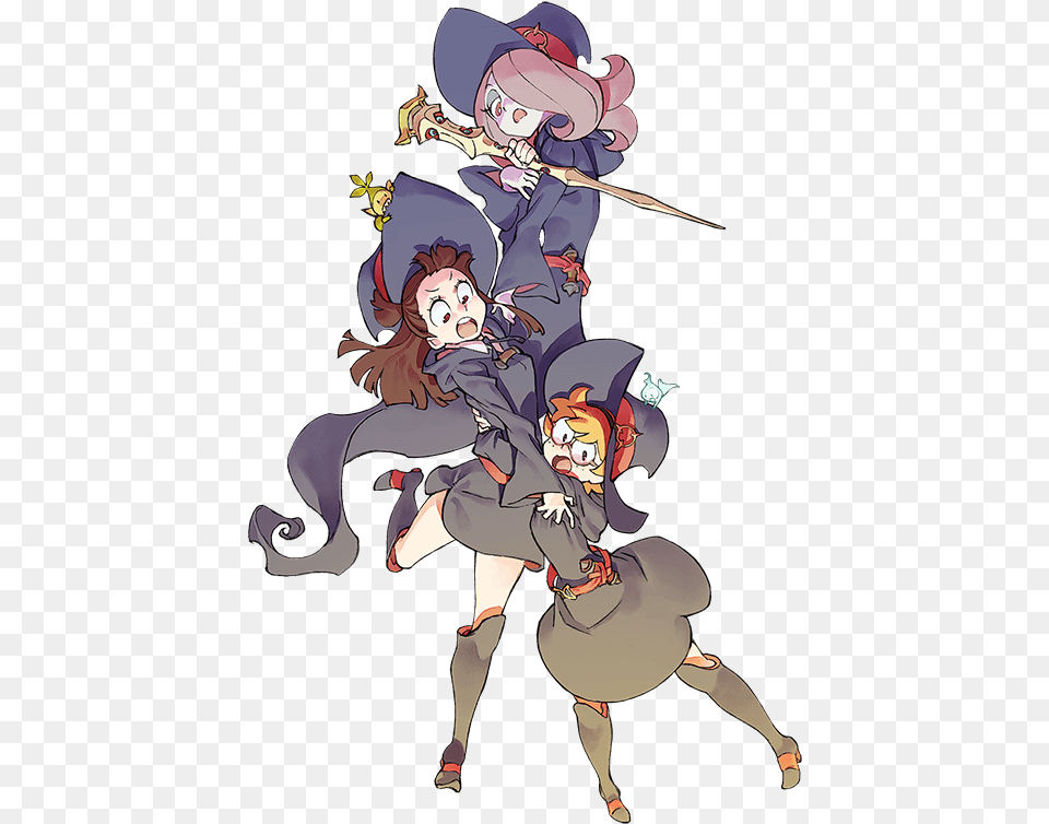 Little Witch Academia, Book, Comics, Publication, Baby Free Png Download