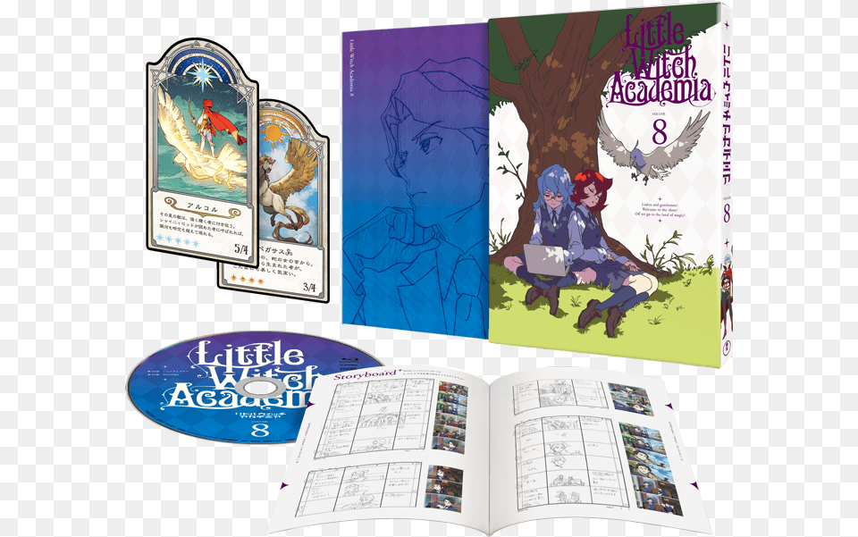Little Witch Academia Ships, Publication, Book, Comics, Advertisement Free Transparent Png