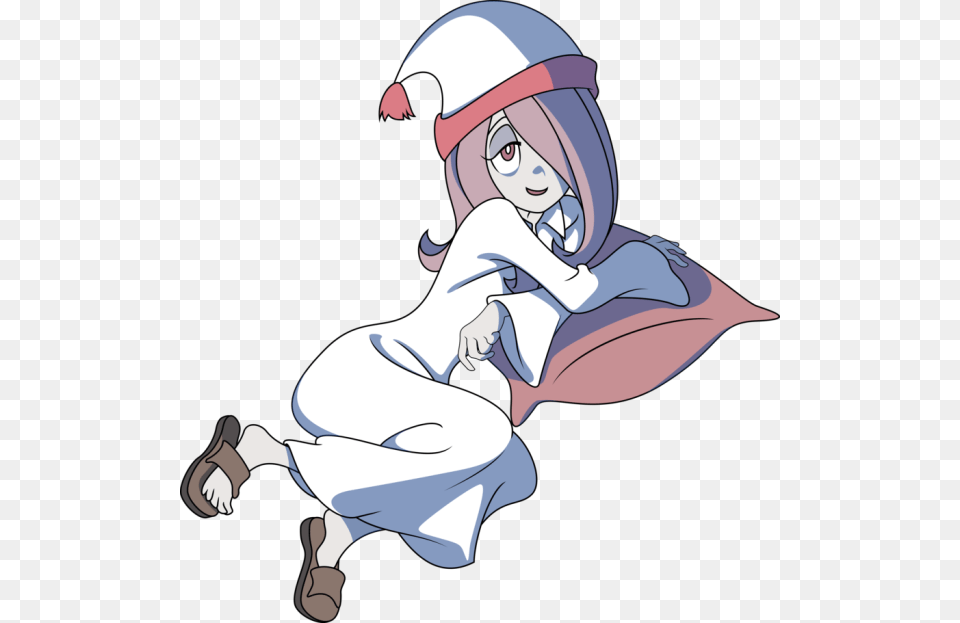 Little Witch Academia Sucy Lineart, Baby, Book, Comics, Person Png