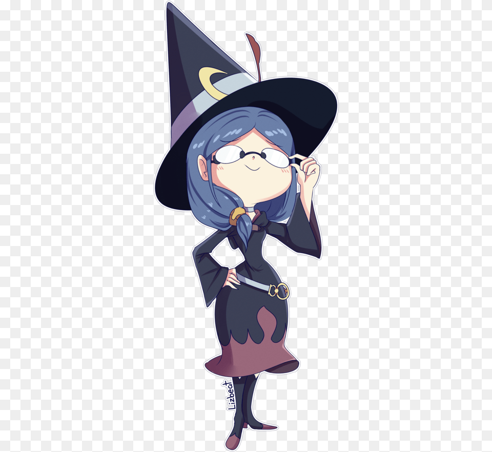 Little Witch Academia Ursula Chibi, Publication, Book, Comics, Clothing Free Png