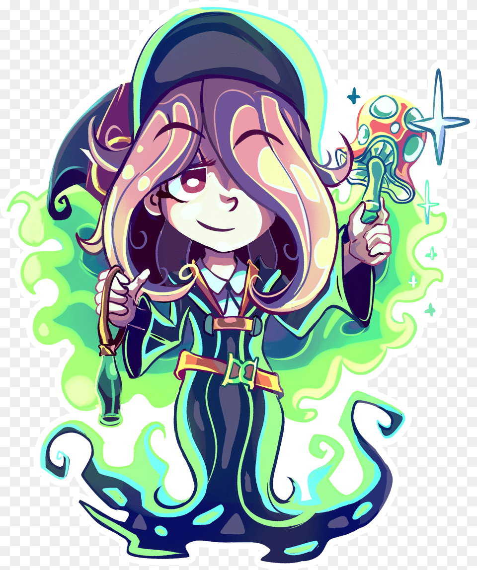 Little Witch Kagarilotte Yansonsucy Manbavarananime Lotte Yansson, Art, Publication, Comics, Book Free Transparent Png