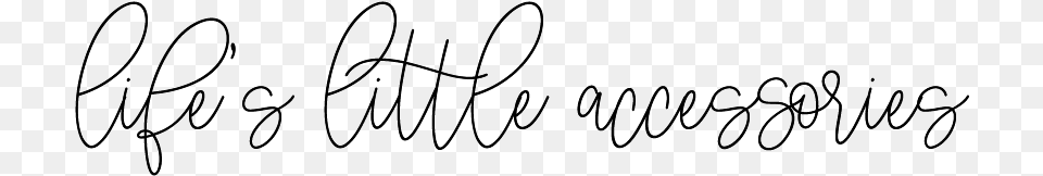 Littleacc Calligraphy, Gray Png Image