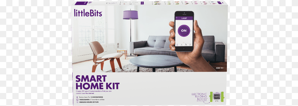 Littlebits Smart Home Kit, Phone, Mobile Phone, Living Room, Room Png Image