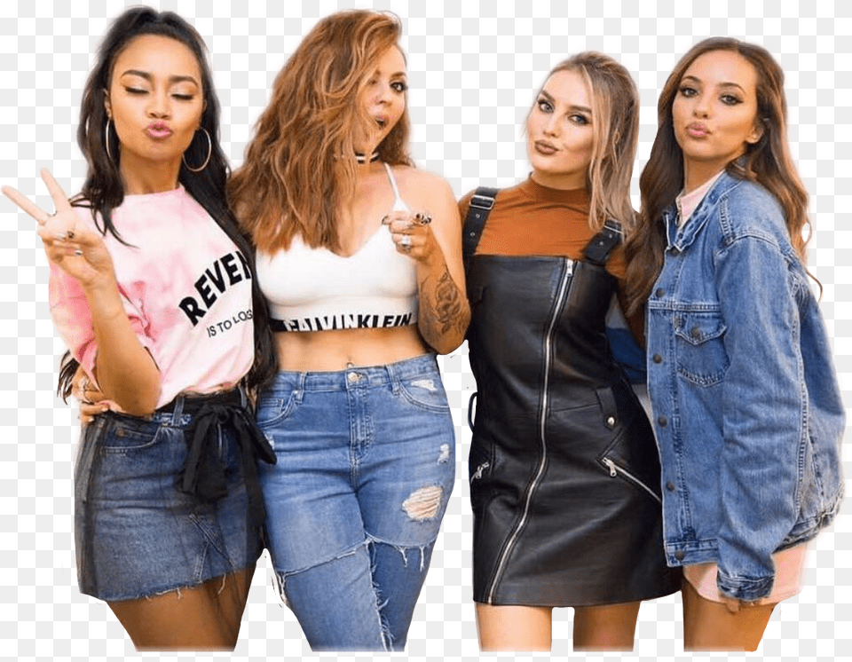 Littlemix Littlemix Little Mix Leighanne Leighannepinno Little Mix Billboard, Adult, Person, Pants, Woman Free Png Download