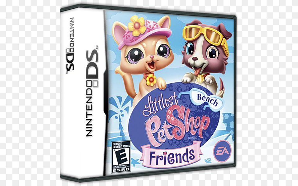 Littlest Pet Shop Beach Friends Ds, Advertisement, Poster, Doll, Toy Free Png Download