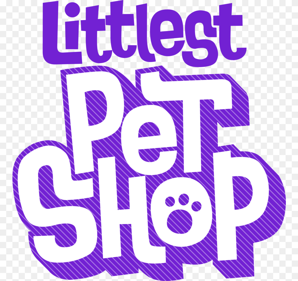 Littlest Pet Shop Cubos Luminosos Littlest Pet Logo Little Pet Shop, Purple, Advertisement, Art, Graphics Png Image