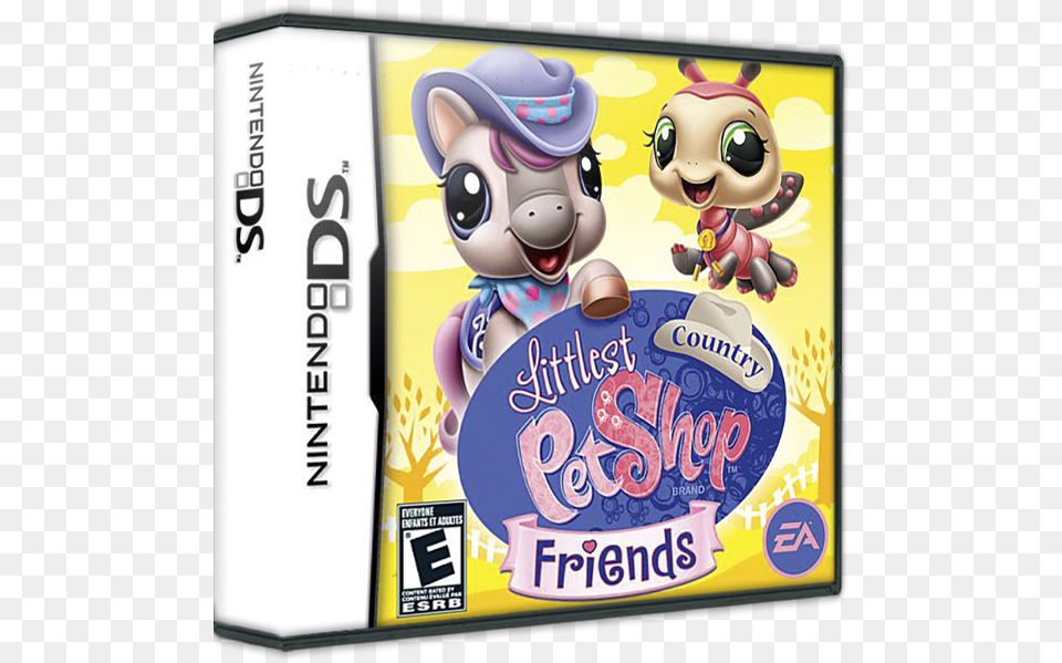 Littlest Pet Shop Littles Pet Shop Ds, Advertisement, Toy, Poster, Face Free Png Download