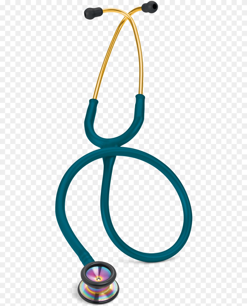 Littmann Classic Ii Pediatric Stethoscope Rainbow Littmann Pediatric Caribbean Blue, Accessories, Bag, Handbag Free Png