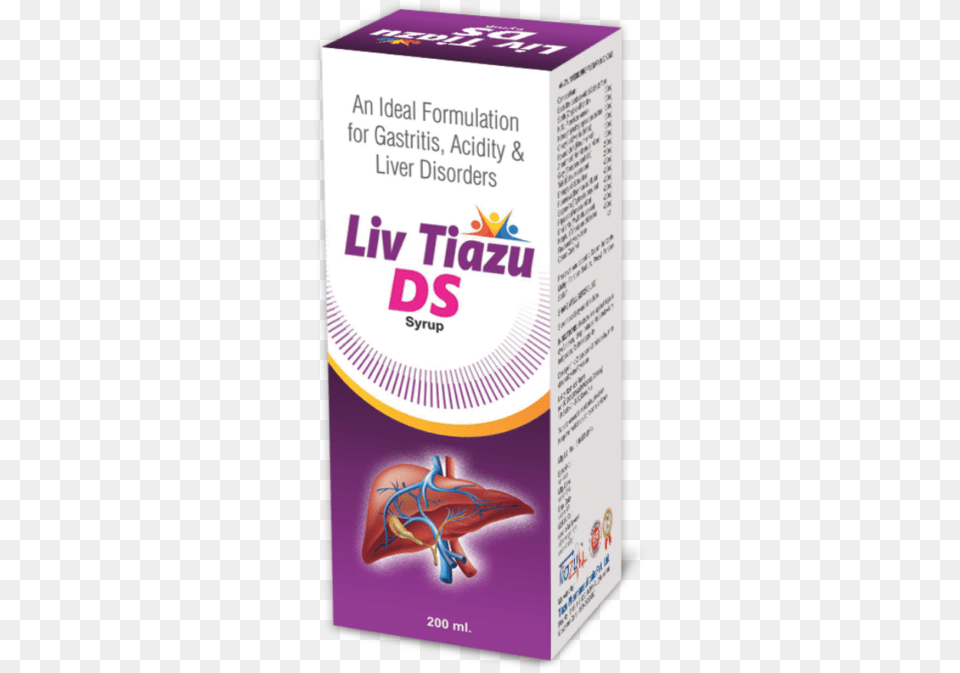 Liv Tiazu Ds Syrup Box, Herbal, Herbs, Plant, Food Free Png