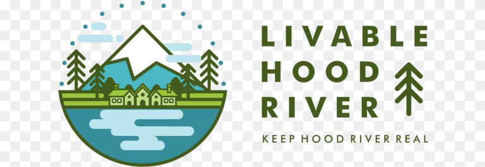Livable Hood River Graphic Design, Green, Symbol, Recycling Symbol, Logo Free Transparent Png