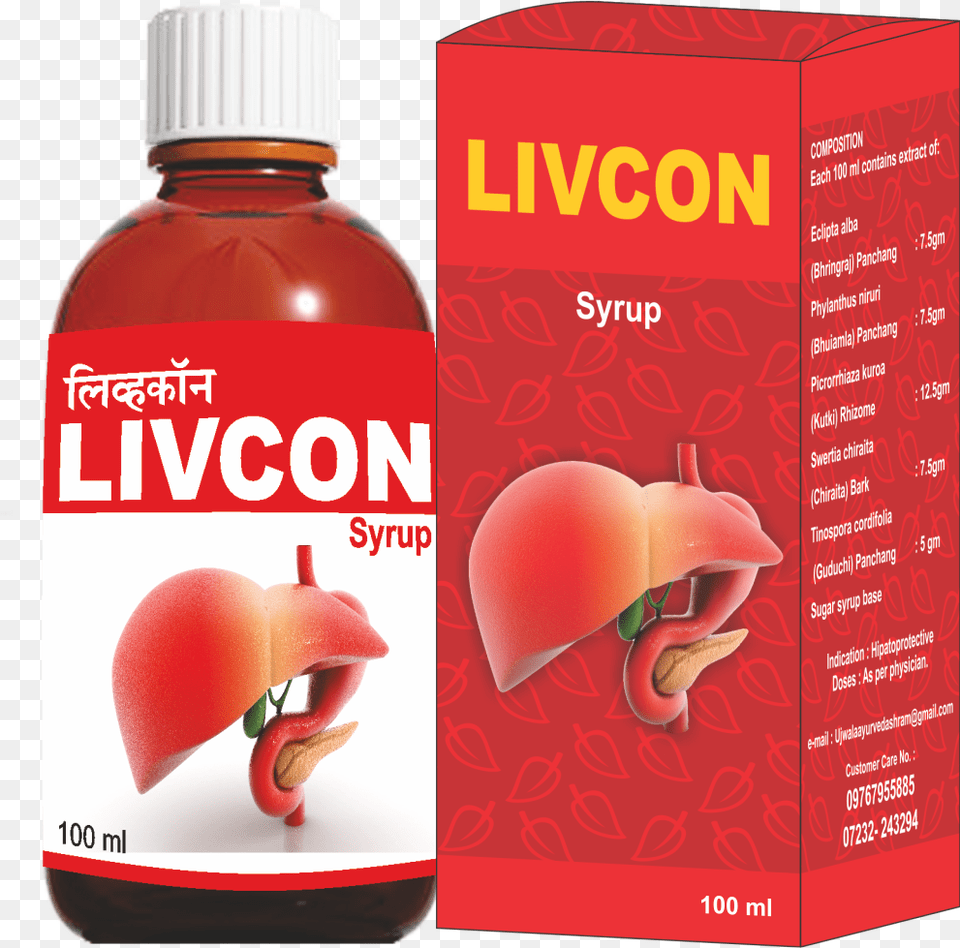 Livcon Syrup, Food, Seasoning, Ketchup Png
