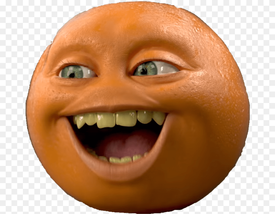Live Action Annoying Orange, Face, Head, Person, Baby Free Transparent Png