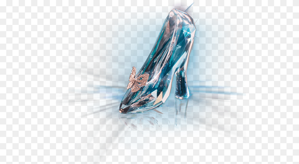 Live Action Cinderella Glass Slipper, Accessories, Clothing, Crystal, Diamond Png Image