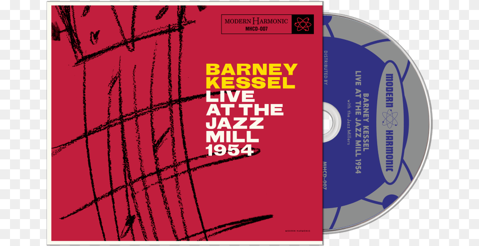 Live At The Jazz Mill Barney Kessel Jazz Mill, Disk, Dvd Free Png