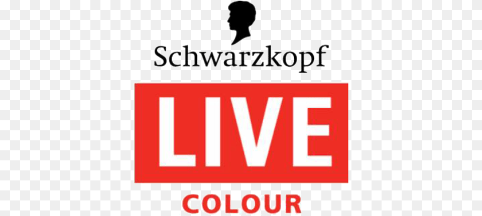 Live Colour Logo Schwarzkopf Professional, First Aid, Person, Advertisement, Face Png