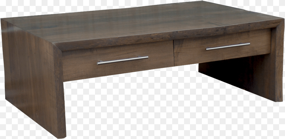 Live Edge Waterfall Coffee Table, Coffee Table, Desk, Furniture Png Image