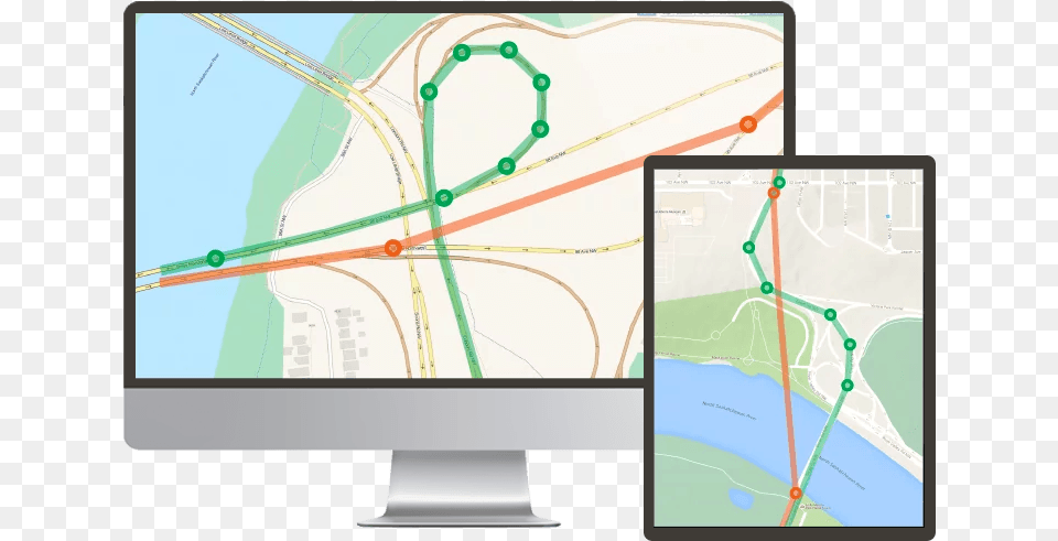 Live Fleet Tracking Computer Monitor, Electronics, Computer Hardware, Hardware Png Image