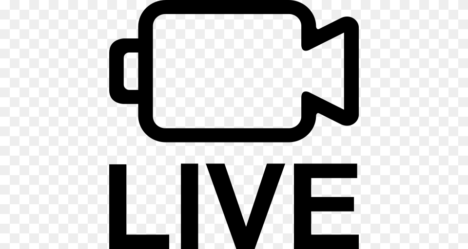 Live Icon With And Vector Format For Unlimited Download, Gray Free Png