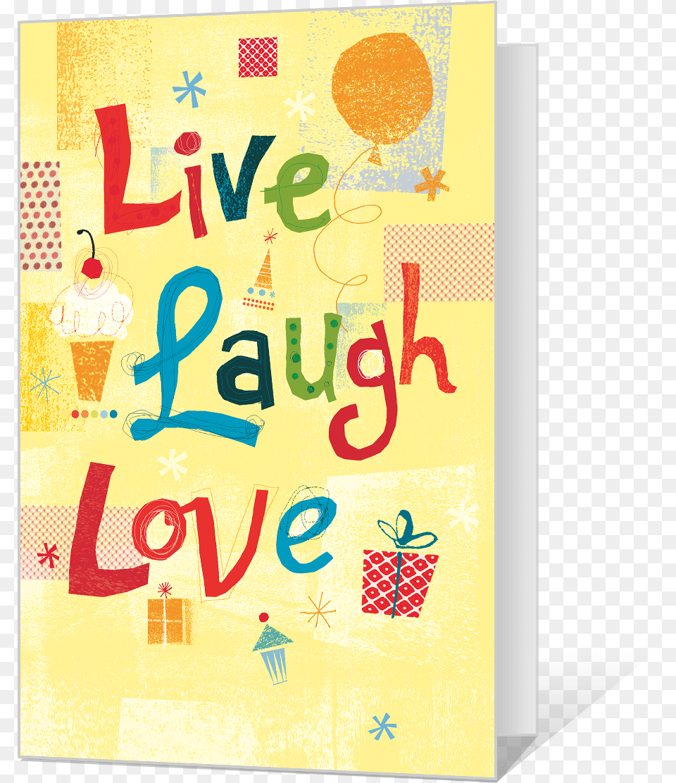 Live Laugh Love Printable Creative Arts, Envelope, Greeting Card, Mail, Advertisement Free Transparent Png