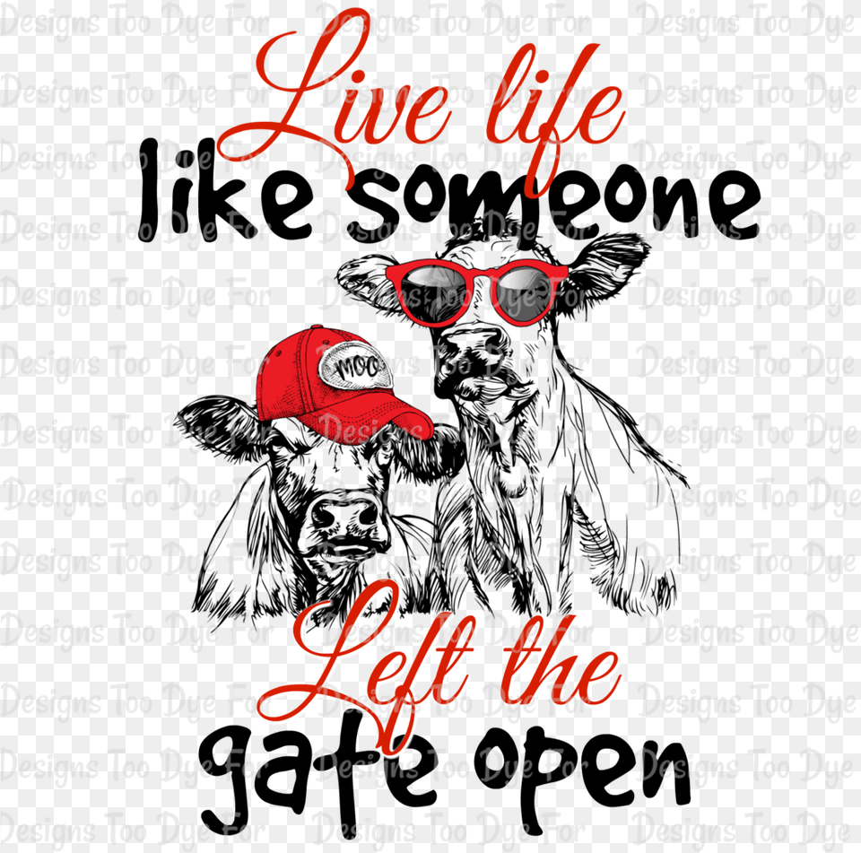 Live Life Like Someone Left The Gate Open Poster, Text, Blackboard, People, Person Png