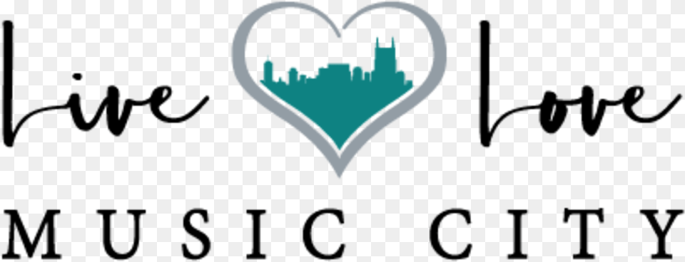Live Love Music City Love Music City, Heart, Logo Png Image