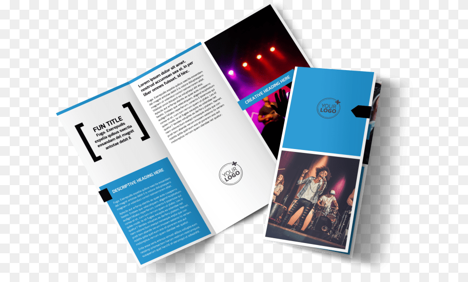 Live Music Band Brochure Template Preview Brochure, Advertisement, Poster, Person, Business Card Png