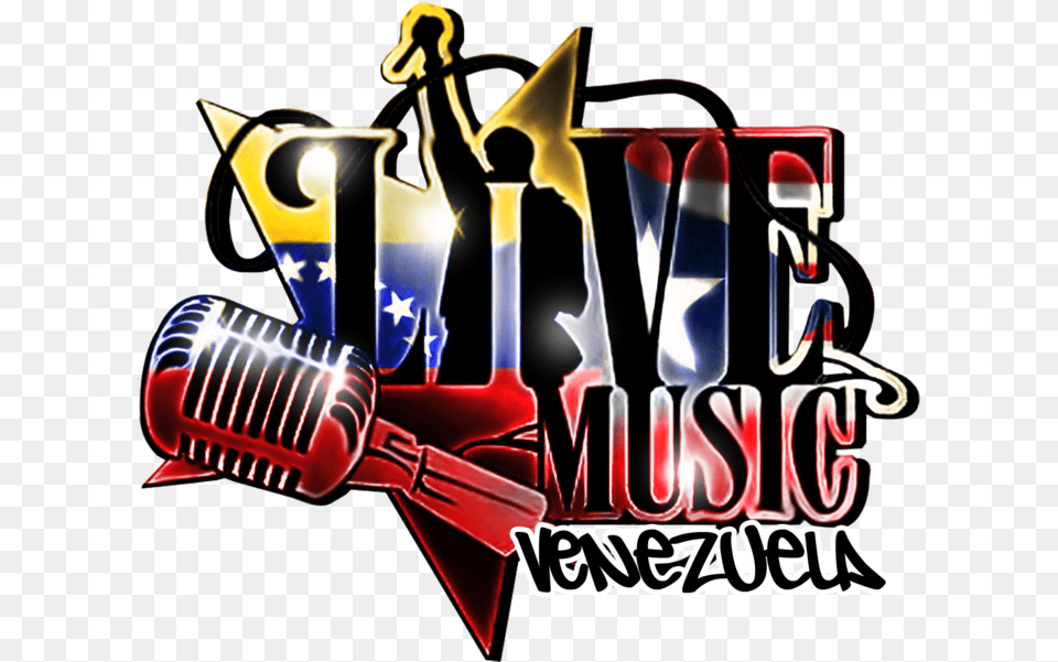 Live Music Logo Clipart Live Music, Electrical Device, Microphone Png