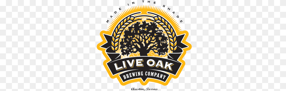 Live Oak Brewery Logo, Badge, Food, Ketchup, Symbol Png