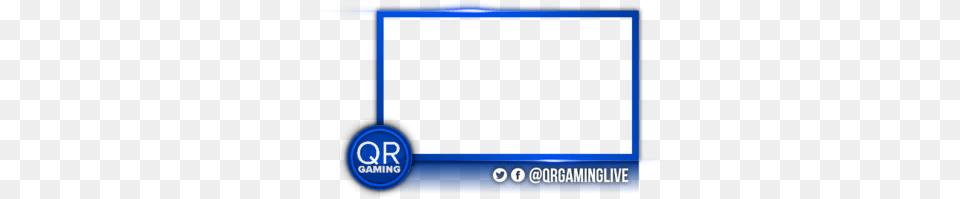 Live Stream Overlay Qrgaming2017 Sign, Electronics, Screen, Computer Hardware, Hardware Png Image