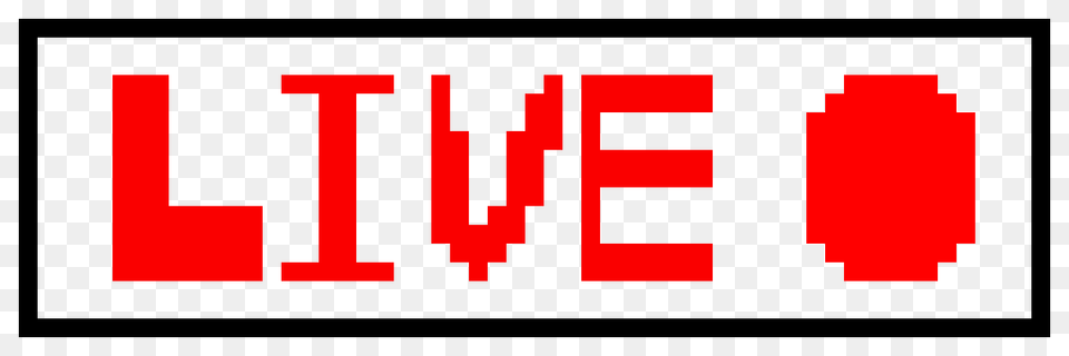 Live Stream Sign Pixel Art Maker, First Aid Png Image