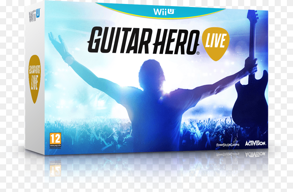 Live With Guitar Controller Guitar Hero Live With Guitar Controller, Adult, Man, Male, Person Png Image