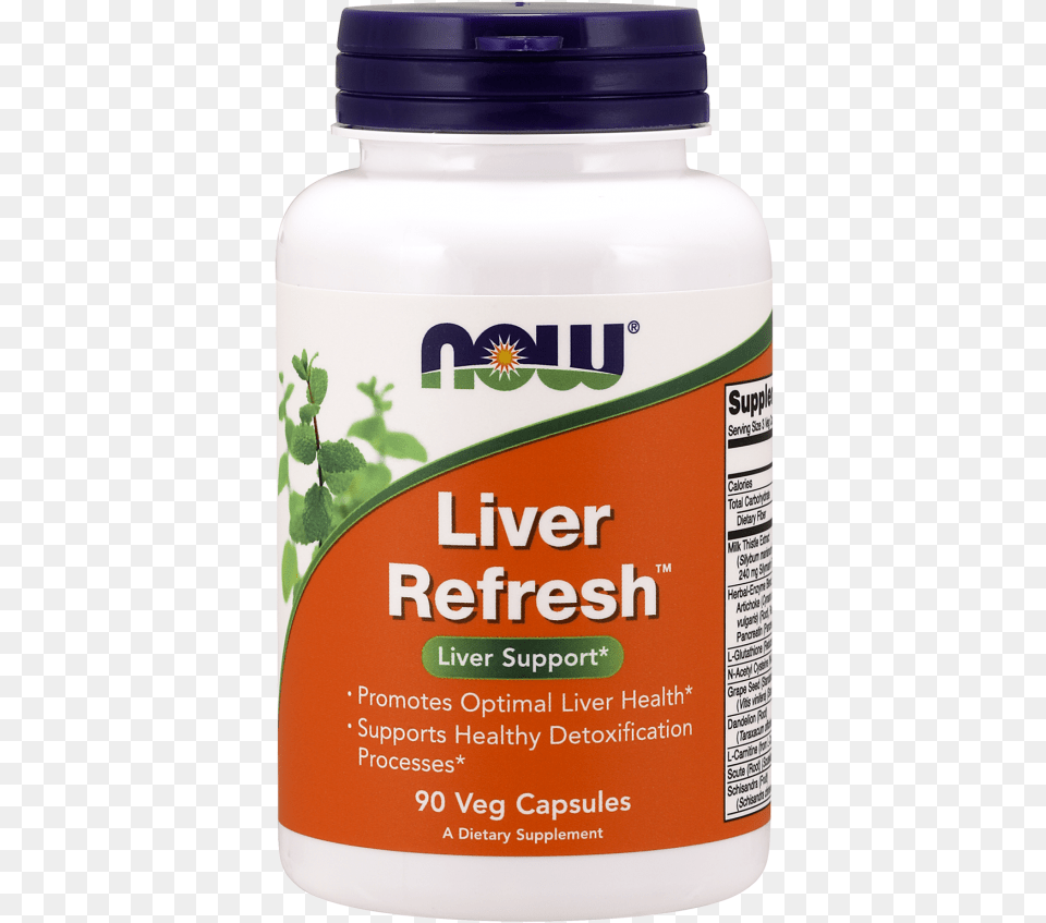 Liver Refresh Veg Capsules Now Liver Refresh, Herbal, Herbs, Plant, Astragalus Free Png