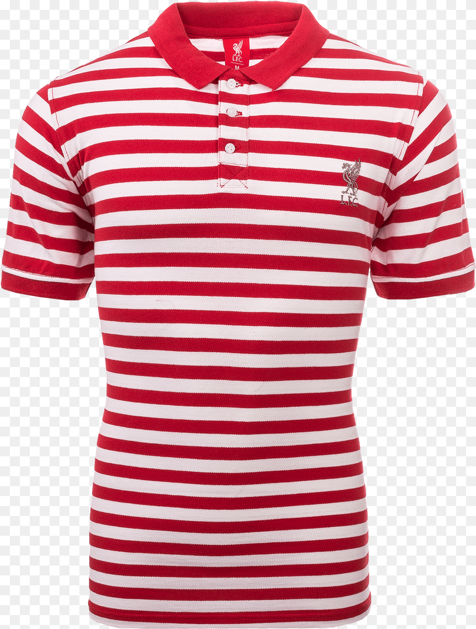 Liverpool Fc Conninsby Stripe Polo Ez Football Black And White Striped, Clothing, Shirt, T-shirt Png