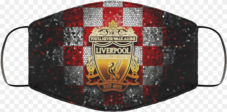 Liverpool Fc Glitter Logo Premier Color Street Face Mask, Accessories, Bag, Handbag, Belt Free Png Download