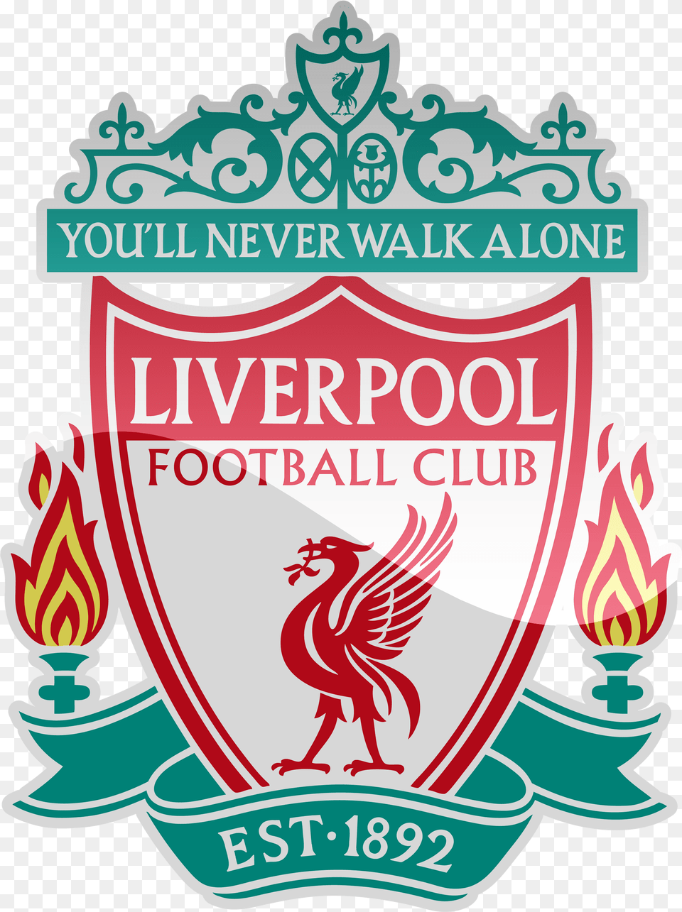 Liverpool Fc Hd Logo Football Logos Dream League Soccer 2018 Logo Liverpool, Animal, Badge, Bird, Chicken Free Png