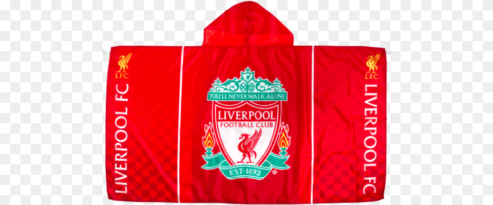Liverpool Fc Official Crest Body Flag For Any Passionate Fan Ynwa Liverpool Fc, Clothing, Coat Png Image