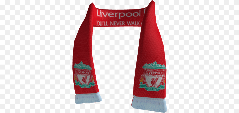 Liverpool Fc Scarf Liverpool Fc Scarf Roblox, Clothing Free Png