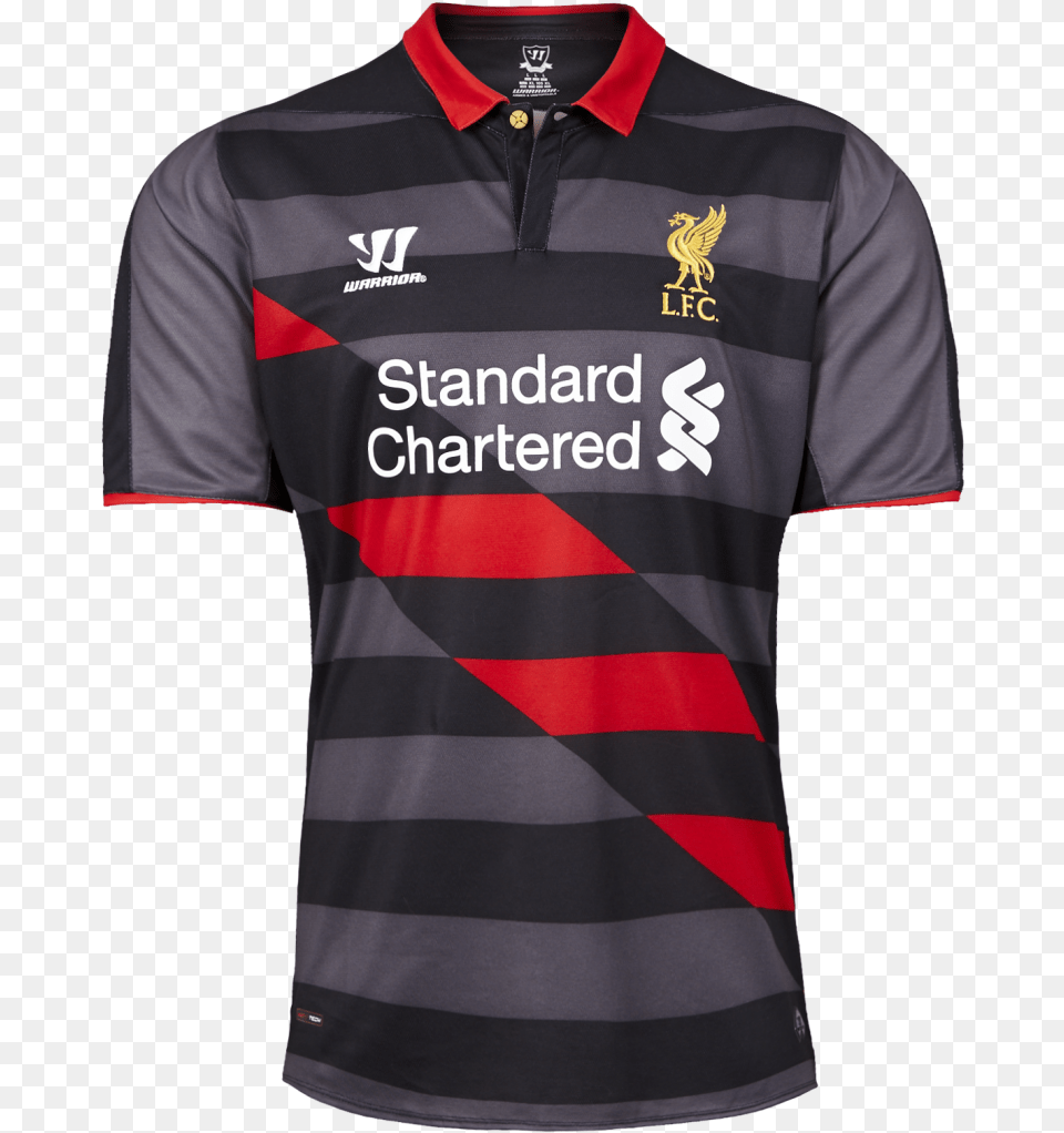Liverpool Fc Short Sleeve Jersey Liverpool Fc 2014 15 Liverpool Third Football Shirt, Clothing, T-shirt Free Png