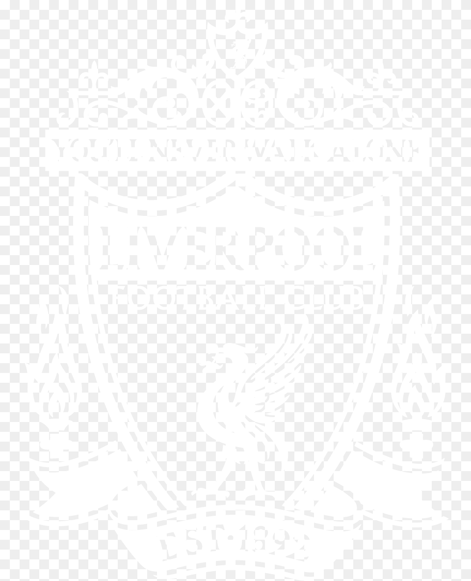Liverpool Fc Wallpaper Iphone Liverpool Logo White, Emblem, Symbol, Badge, Animal Png