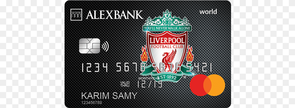 Liverpool Fc World Credit Card, Text, Logo, Scoreboard Png