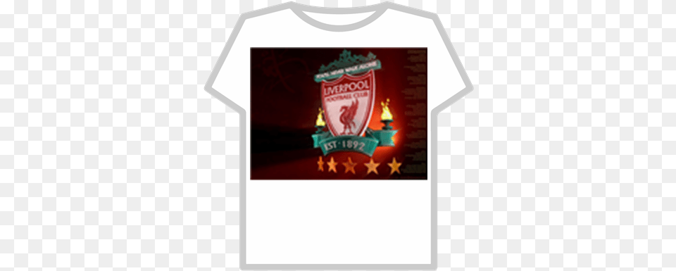 Liverpool Fclogo2 Roblox Liverpool Fc, Clothing, T-shirt, Logo, Food Free Png