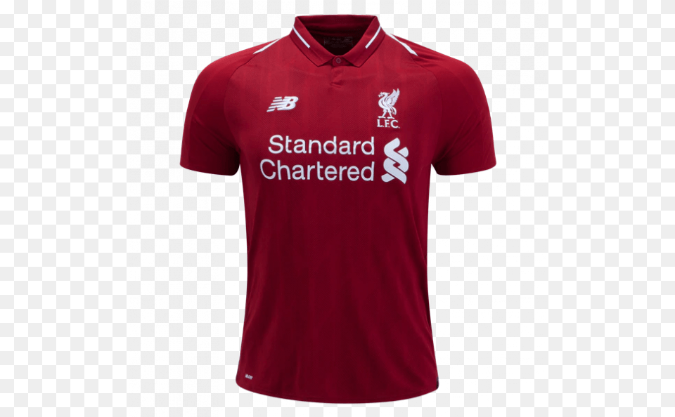 Liverpool Kit 18, Clothing, Shirt, T-shirt, Jersey Png