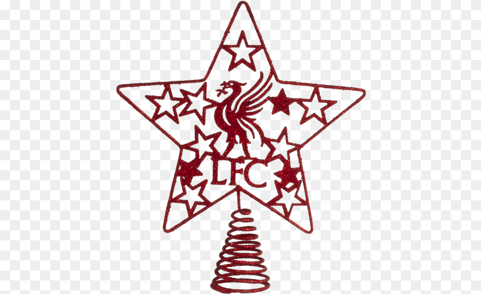 Liverpool Top Of Xmas Tree, Star Symbol, Symbol, Cross Png Image