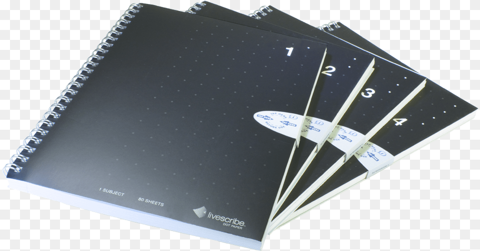 Livescribe A5 Single Subject Notebook Livescribe A5 Notebooks 4 Pack, File Binder, File Folder Free Png Download