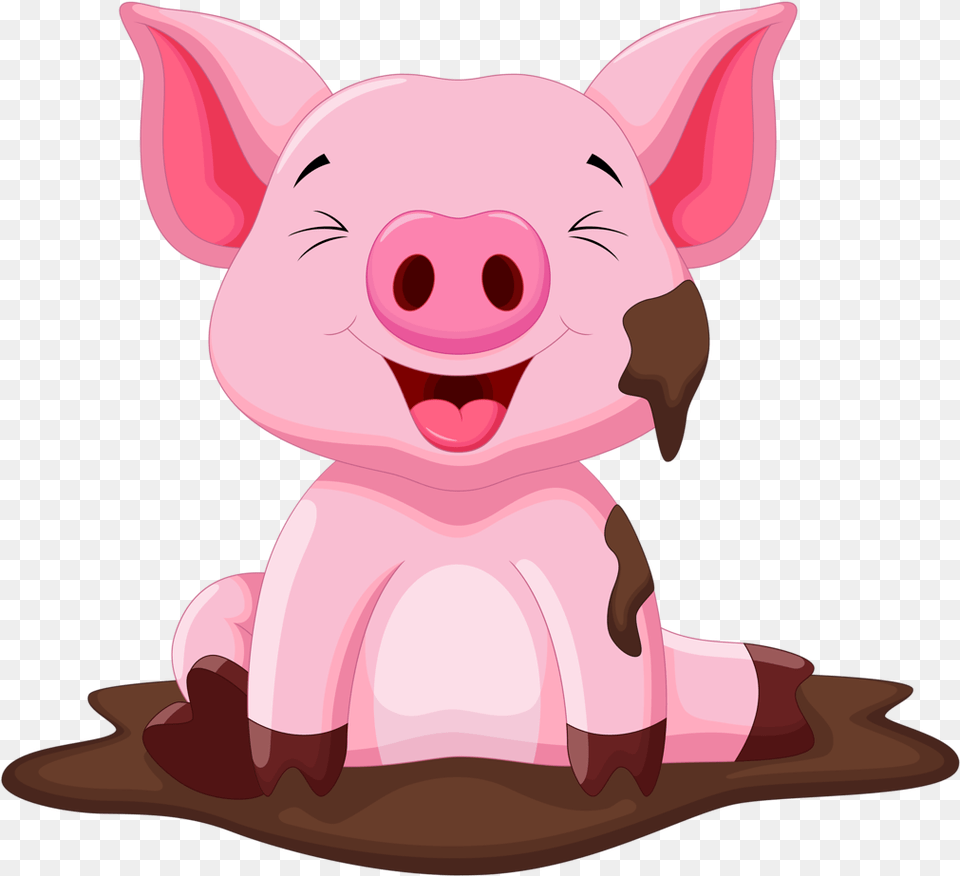 Livestock Cute Pig Clipart, Baby, Person, Animal, Mammal Free Png
