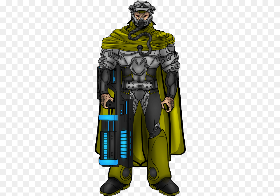 Livewyre Villain Concept Breastplate, Adult, Male, Man, Person Free Png Download